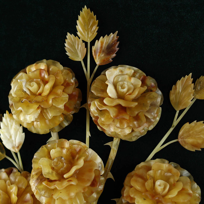 Panel "Flowers on velvet"
